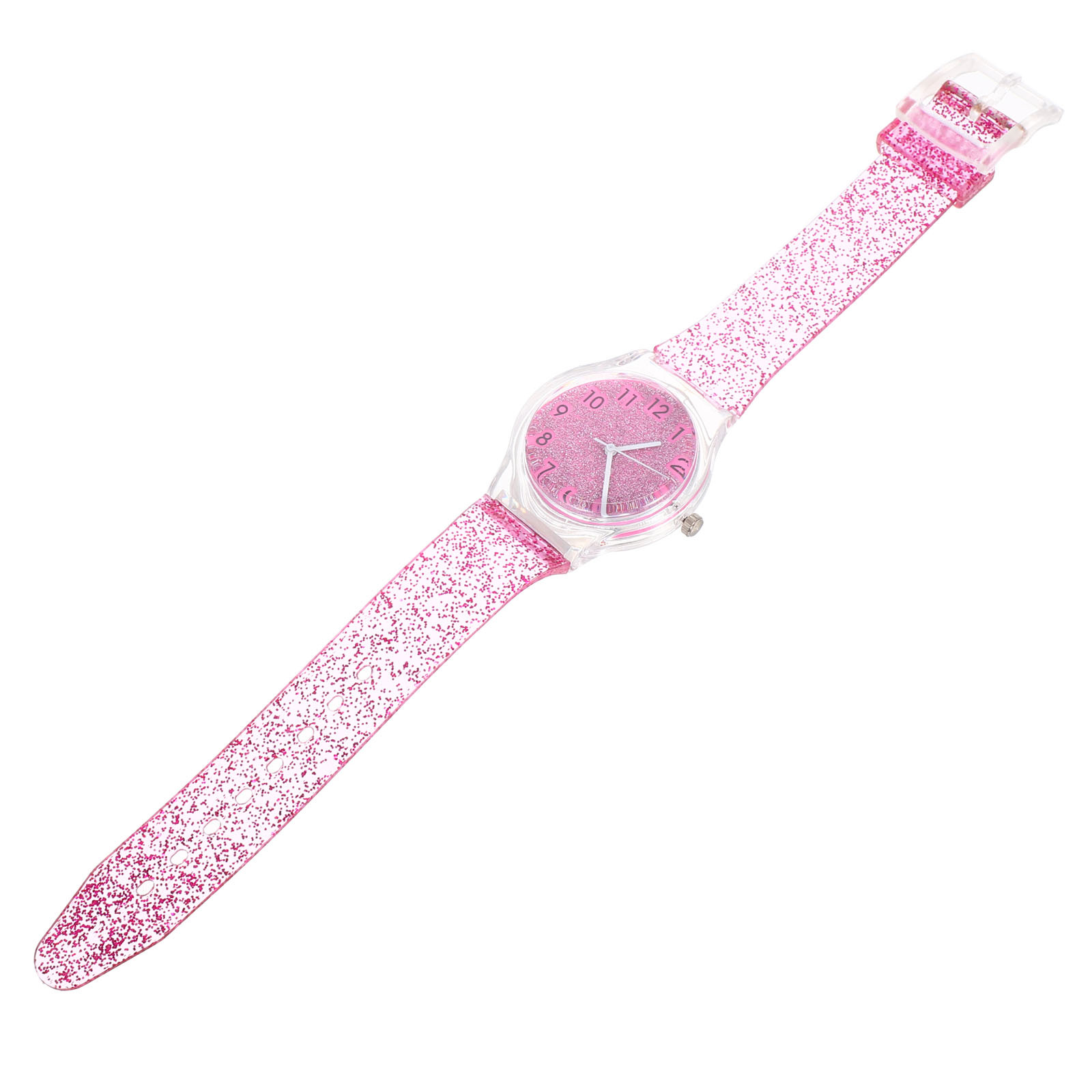 Luxury Watch White - Jam Tangan Anak-anak Desain Bersinar Warna-warni