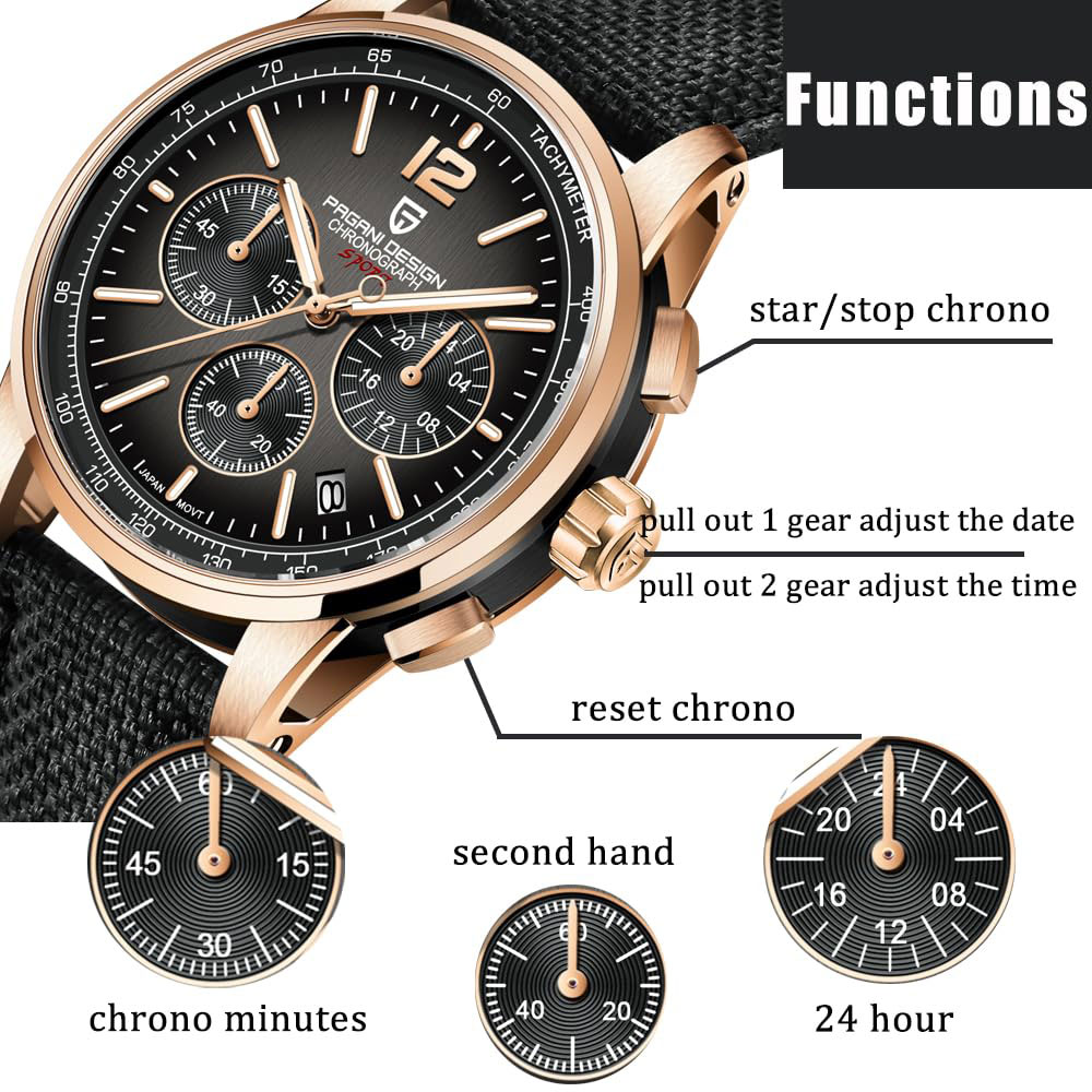 Luxury Watch Design - PAGANI DESIGN Jam Tangan Pria Baru