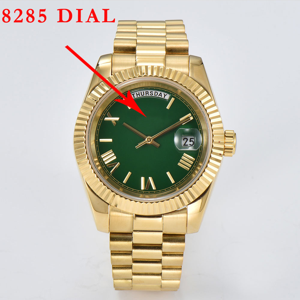 Luxury Watch With Green Dial - Jam Tangan 8285 Dial 8285 Jam