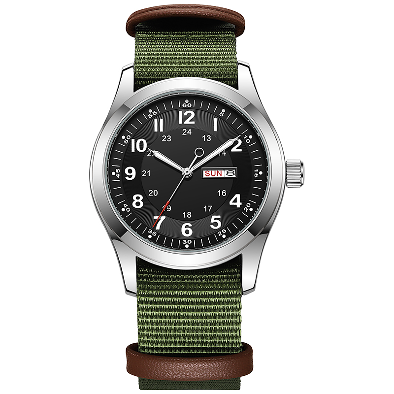 Luxury Watch With Green Dial - Jam Tangan Pria 42mm 2026 Menyala