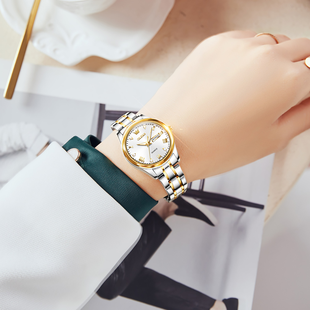 OLEVS jam tangan wanita merek  - Luxury Watch Brand For Women ulasan dan harga