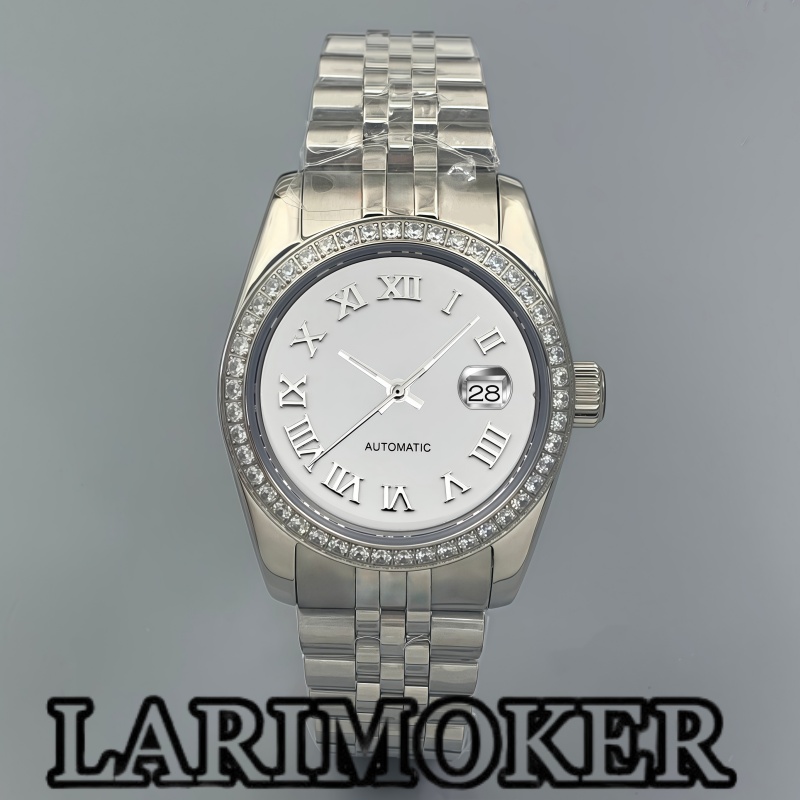 LARIMOKER Jam Tangan Otomatis  - Luxury Watch White ulasan dan harga