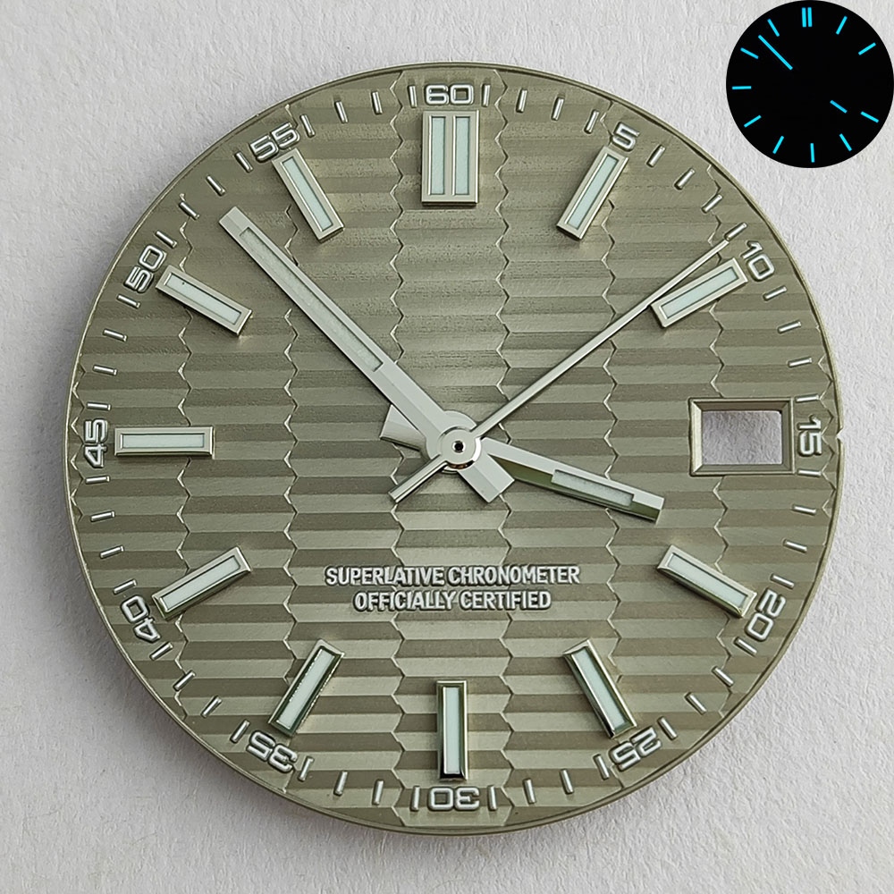 28.5Mm NH35 Dial NH35 Tangan B - Luxury Watch With Green Dial ulasan dan harga