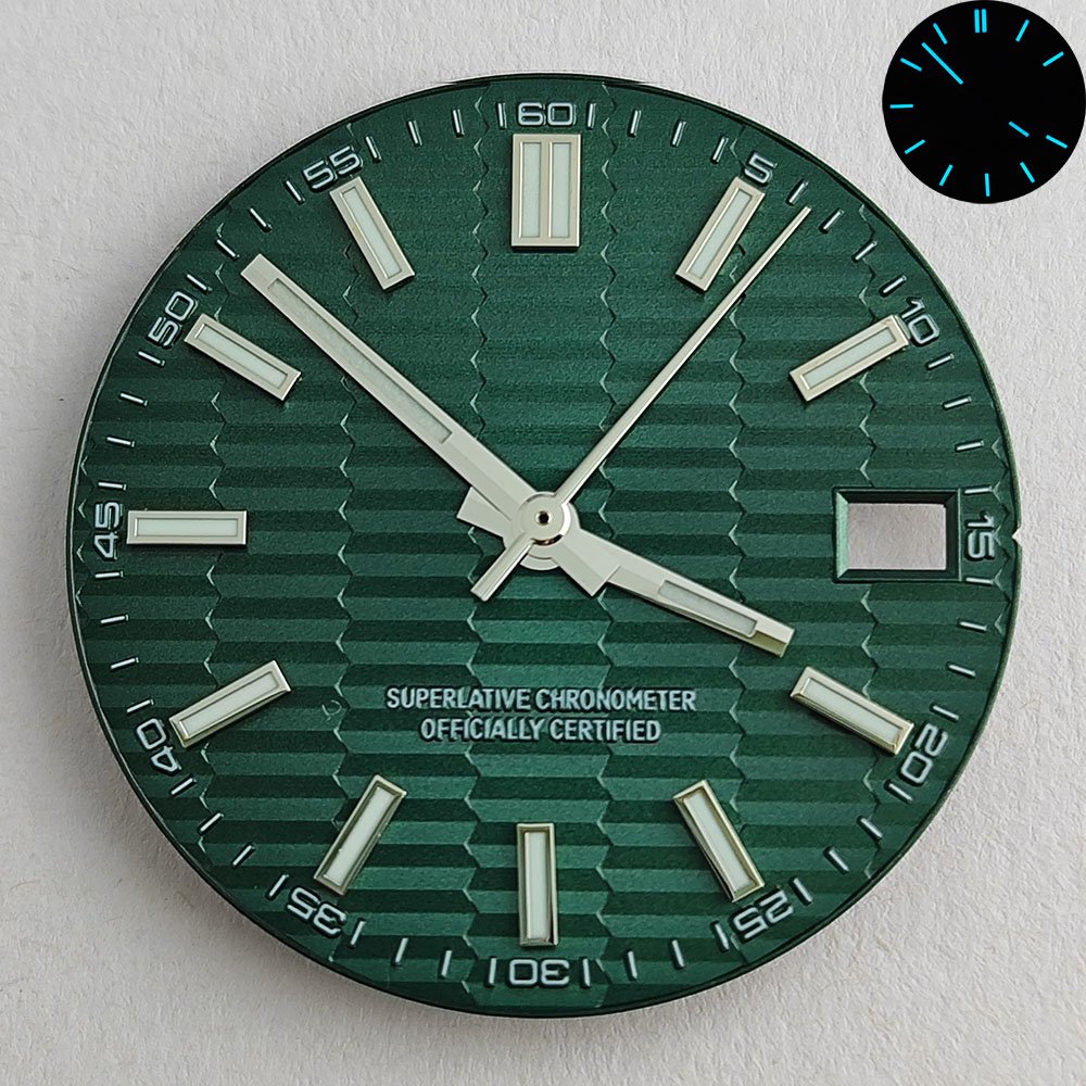 28.5Mm NH35 Dial NH35 Tangan B - Luxury Watch With Green Dial ulasan dan harga