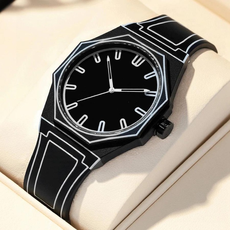 Jam Tangan Kuarsa Fashion Baru - Luxury Watch White ulasan dan harga