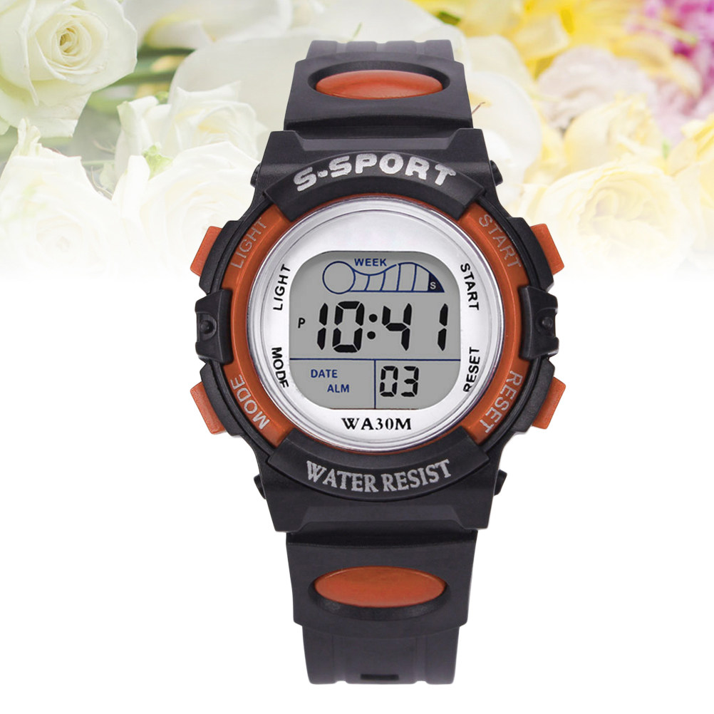 Jam Tangan Elektronik Pelajar  - Luxury Watch White ulasan dan harga