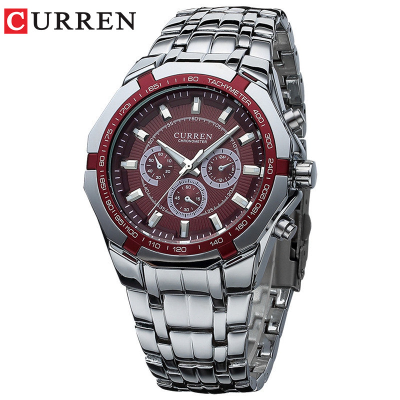CURREN Jam Tangan Pria Olahrag - Luxury Watch Design ulasan dan harga