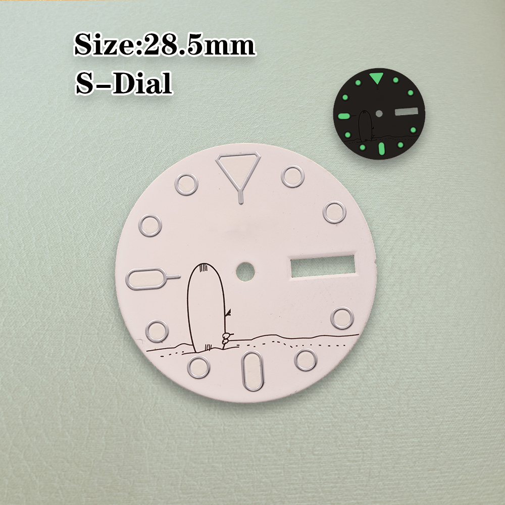 S Dial 28.5mm SK007 Logo Dial  - Luxury Watch With Green Dial ulasan dan harga