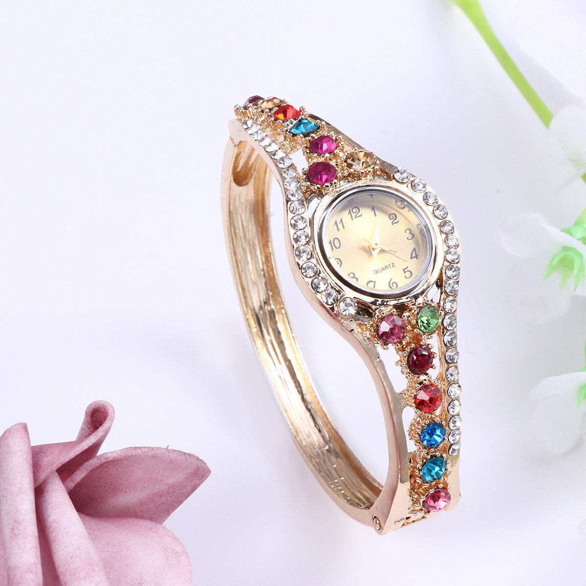 Jam Tangan Wanita Elegan denga - Luxury Watch White ulasan dan harga