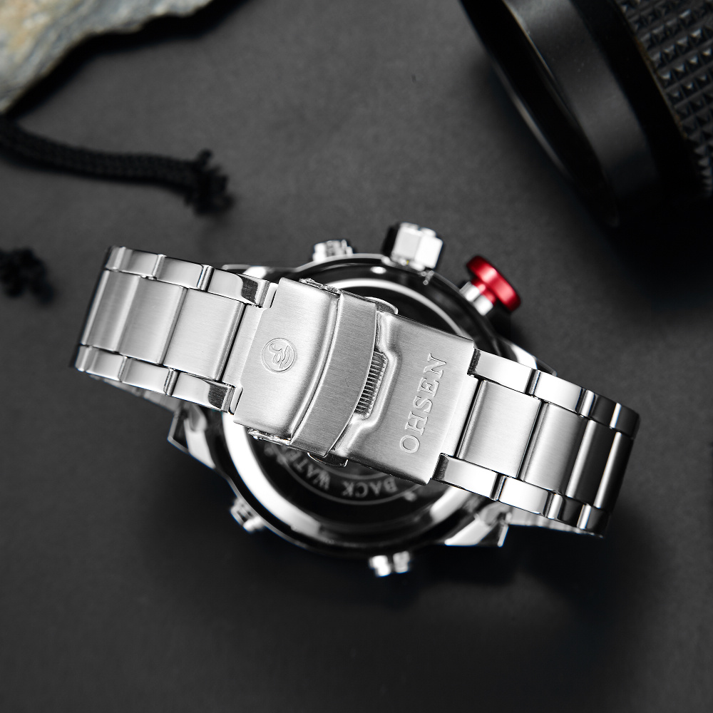 Jam Tangan Bisnis Pria Kuarsa  - Luxury Watch White ulasan dan harga