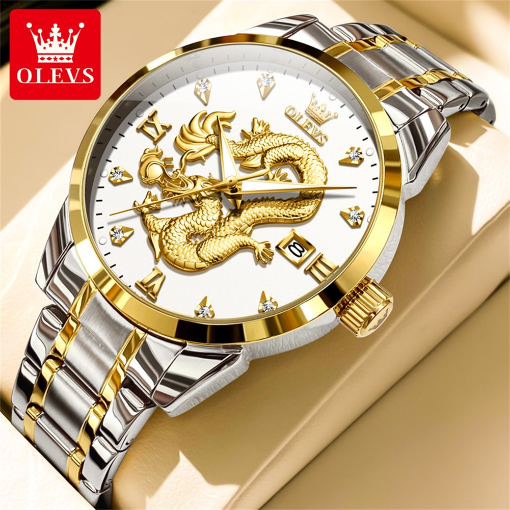 OLEVS Jam Tangan Kuarsa Dial N - Luxury Watch In China ulasan dan harga