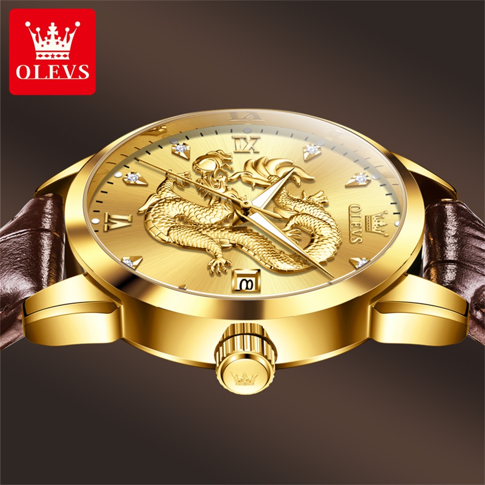 Jam Tangan Pria OLEVS Top Bran - Luxury Watch In China ulasan dan harga