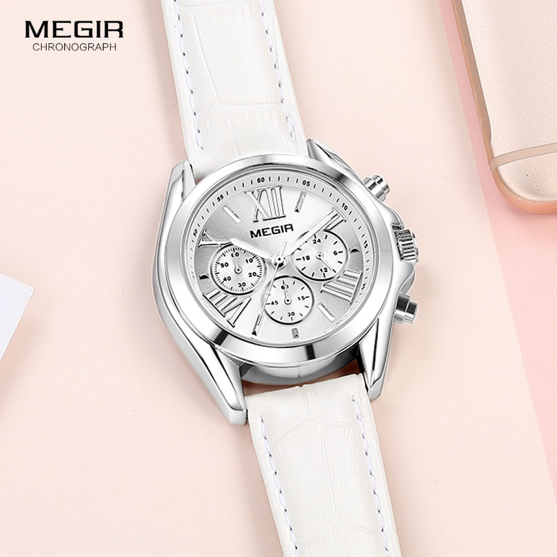 MEGIR2019 Baru Mewah Kulit Wan - Luxury Watch White ulasan dan harga