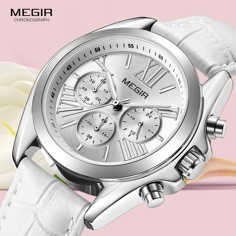 MEGIR2019 Baru Mewah Kulit Wan - Luxury Watch White ulasan dan harga