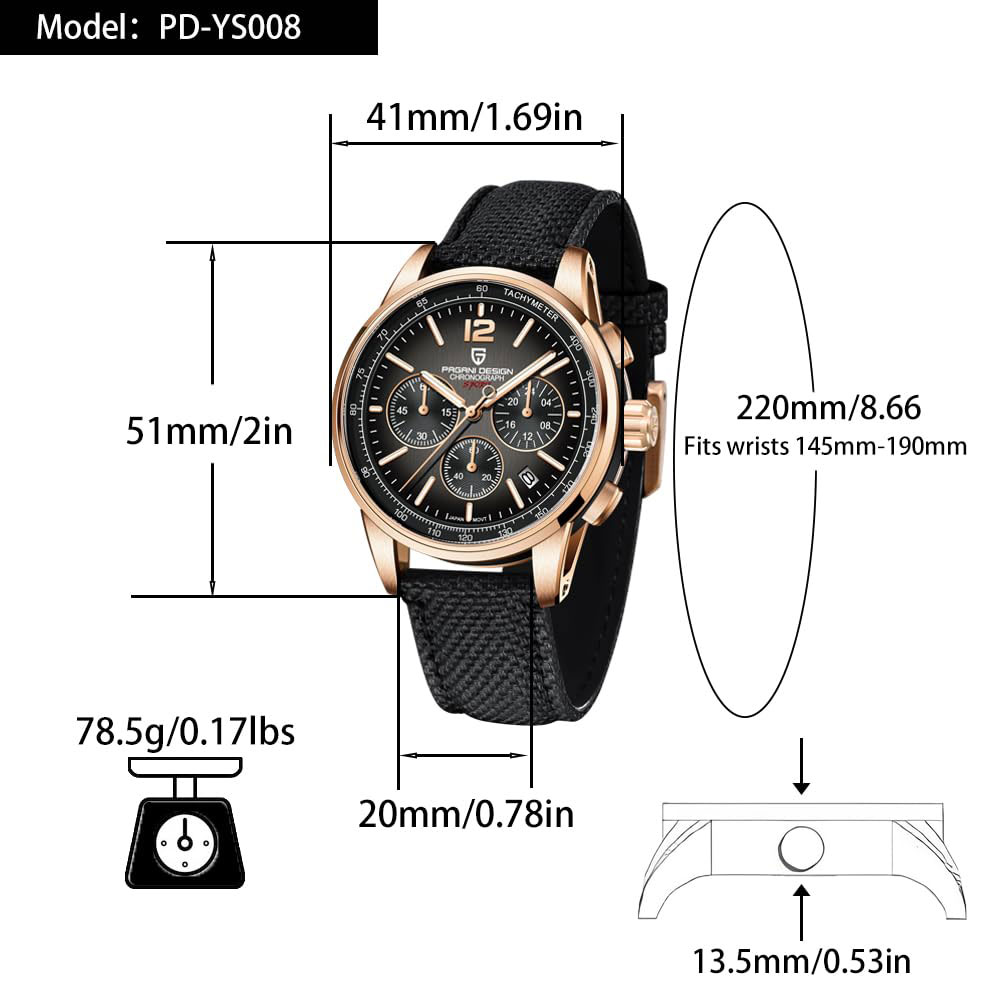 PAGANI DESIGN Jam Tangan Pria  - Luxury Watch Design ulasan dan harga