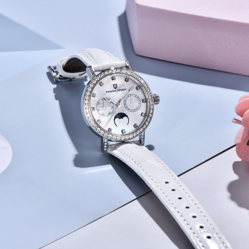 PAGANI DESIGN Jam Tangan Kuars - Luxury Watch White ulasan dan harga