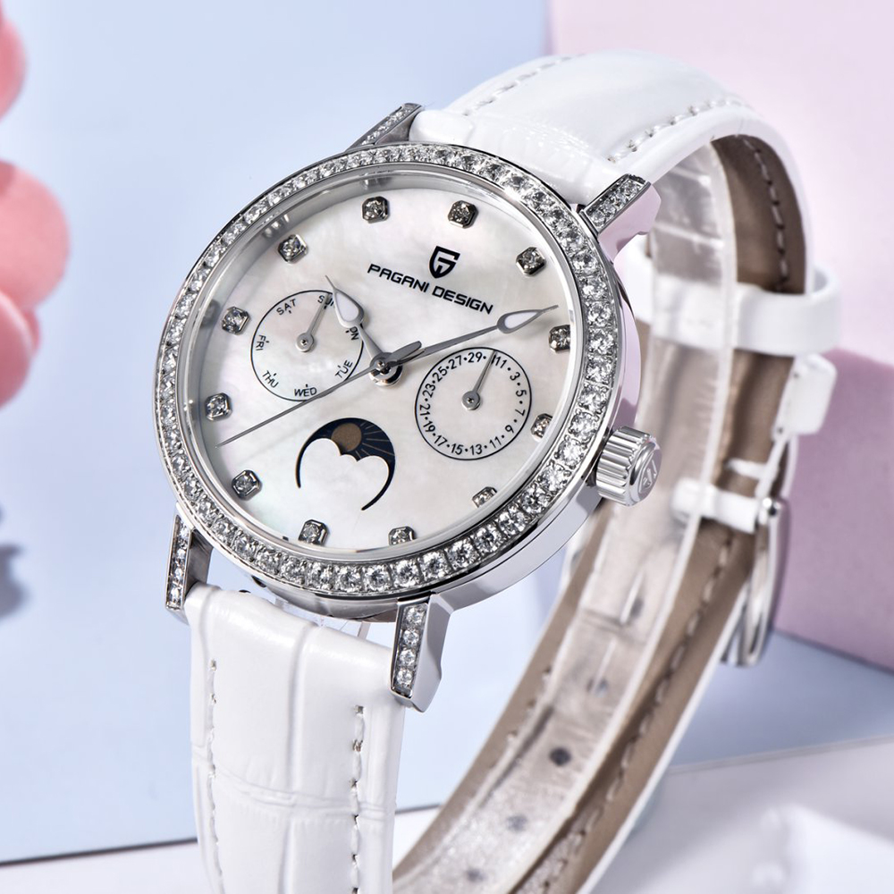 PAGANI DESIGN Jam Tangan Kuars - Luxury Watch White ulasan dan harga