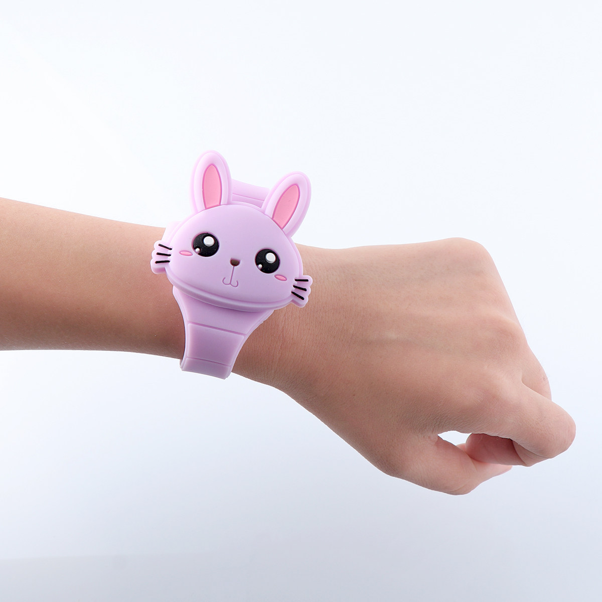 Jam Tangan Kartun LED Bentuk K - Luxury Watch White ulasan dan harga