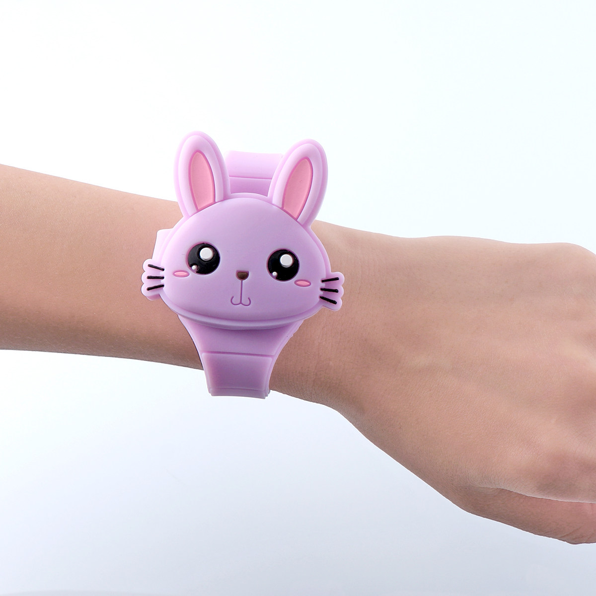 Jam Tangan Kartun LED Bentuk K - Luxury Watch White ulasan dan harga