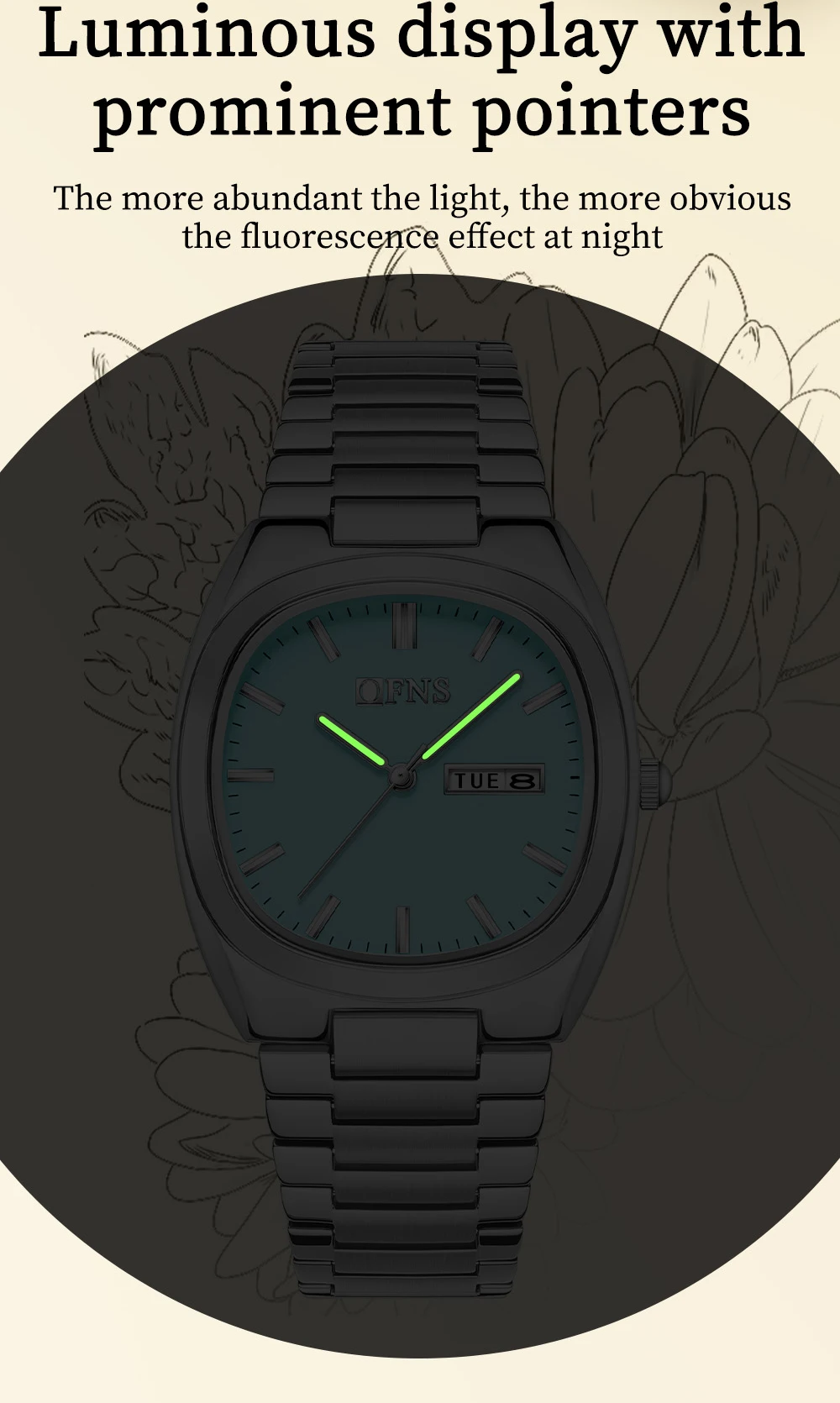 OFNS Jam Tangan Kuarsa Wanita  - Luxury Watch Values ulasan dan harga