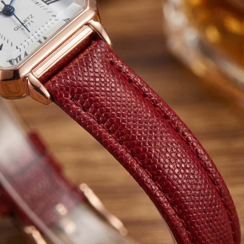 Jam Tangan Kuarsa Persegi Panj - Luxury Watch Brand For Women ulasan dan harga