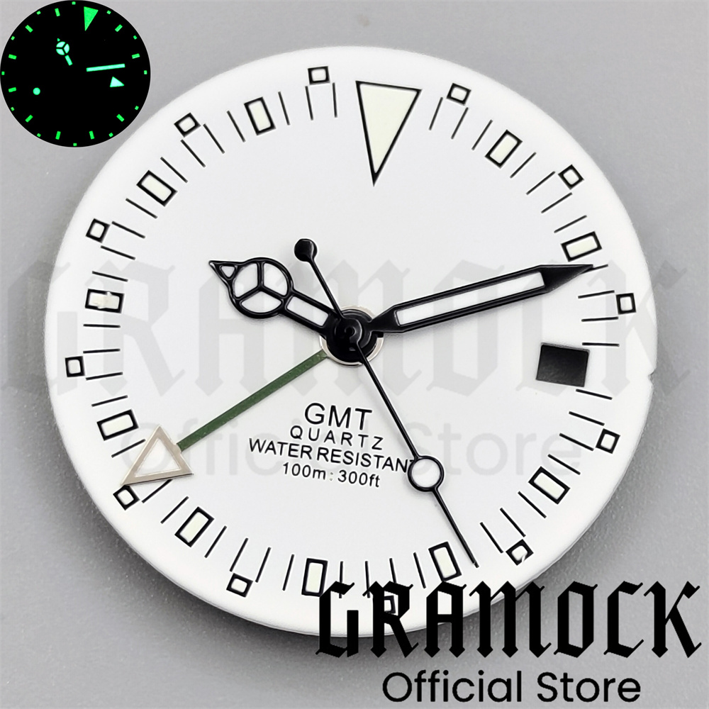 Gramock 29mm jam tangan kuarsa - Luxury Watch With Green Dial ulasan dan harga