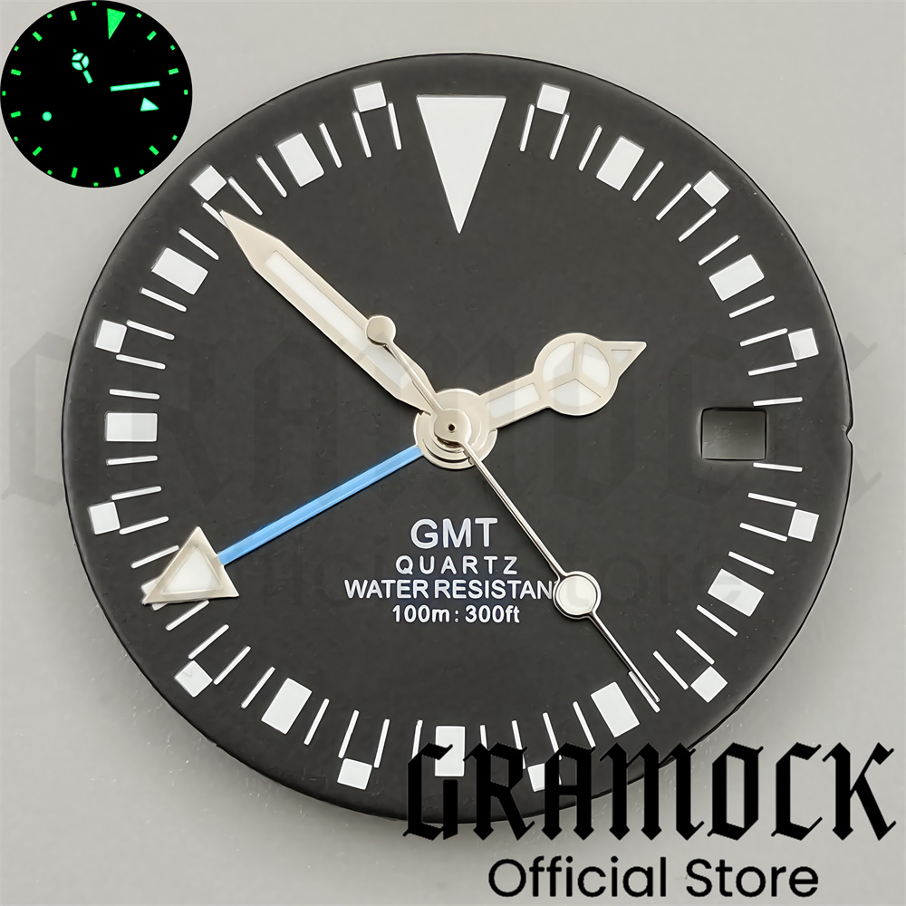 Gramock 29mm jam tangan kuarsa - Luxury Watch With Green Dial ulasan dan harga