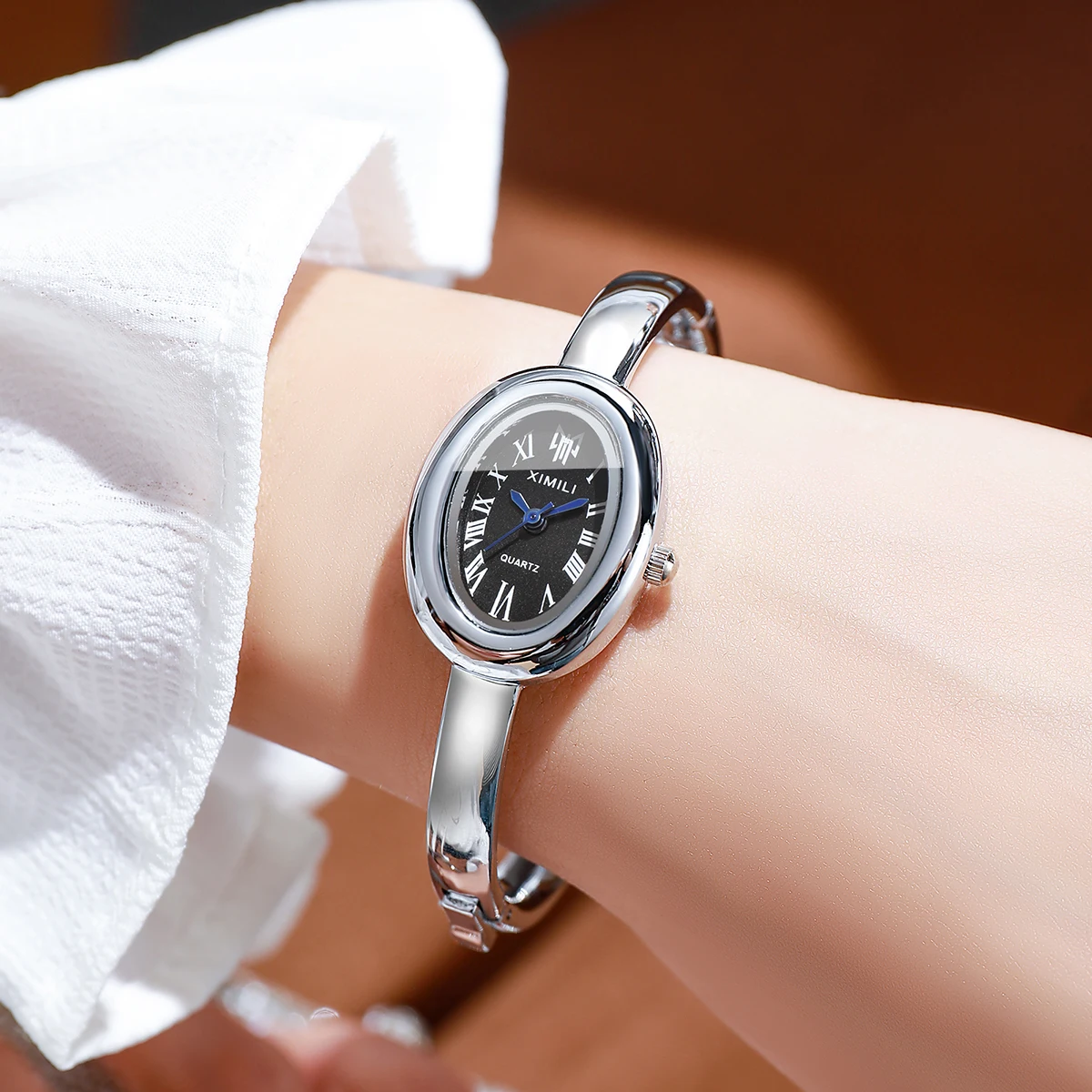 2026XIMILI Jam Tangan Oval Vin - Luxury Watch White ulasan dan harga