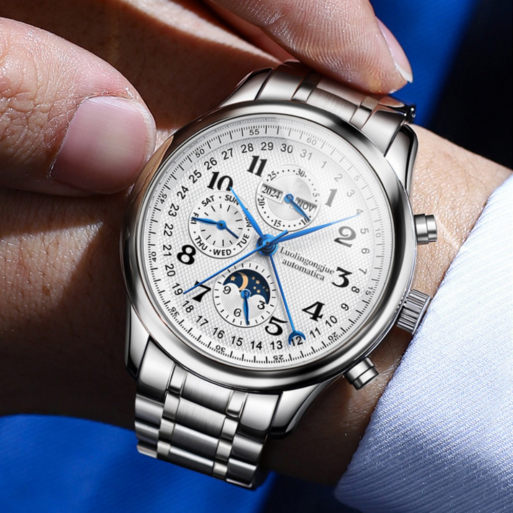 Jam Tangan Mekanis Pria Seri M - Luxury Watch Values ulasan dan harga