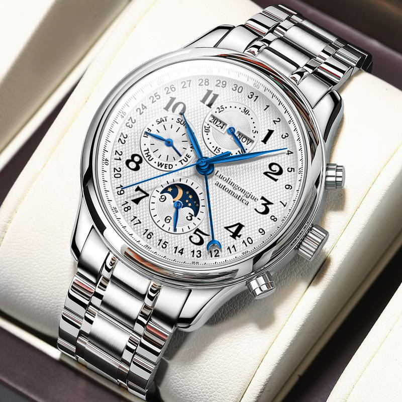 Jam Tangan Mekanis Pria Seri M - Luxury Watch Values ulasan dan harga