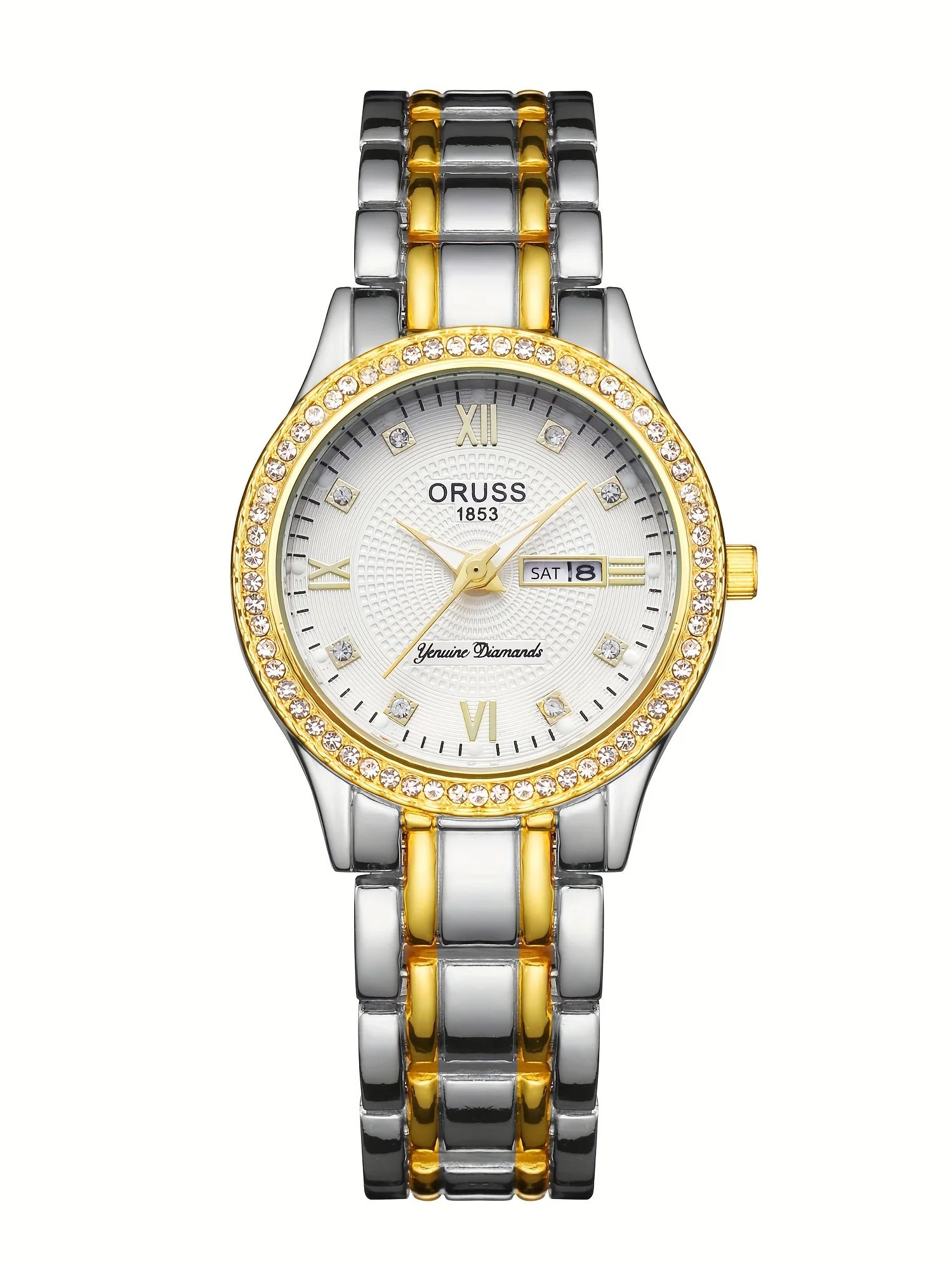 Jam tangan wanita, jam tangan  - Luxury Watch White ulasan dan harga