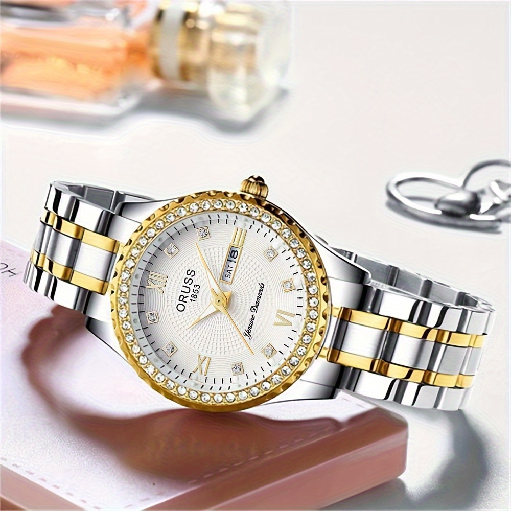 Jam tangan wanita, jam tangan  - Luxury Watch White ulasan dan harga