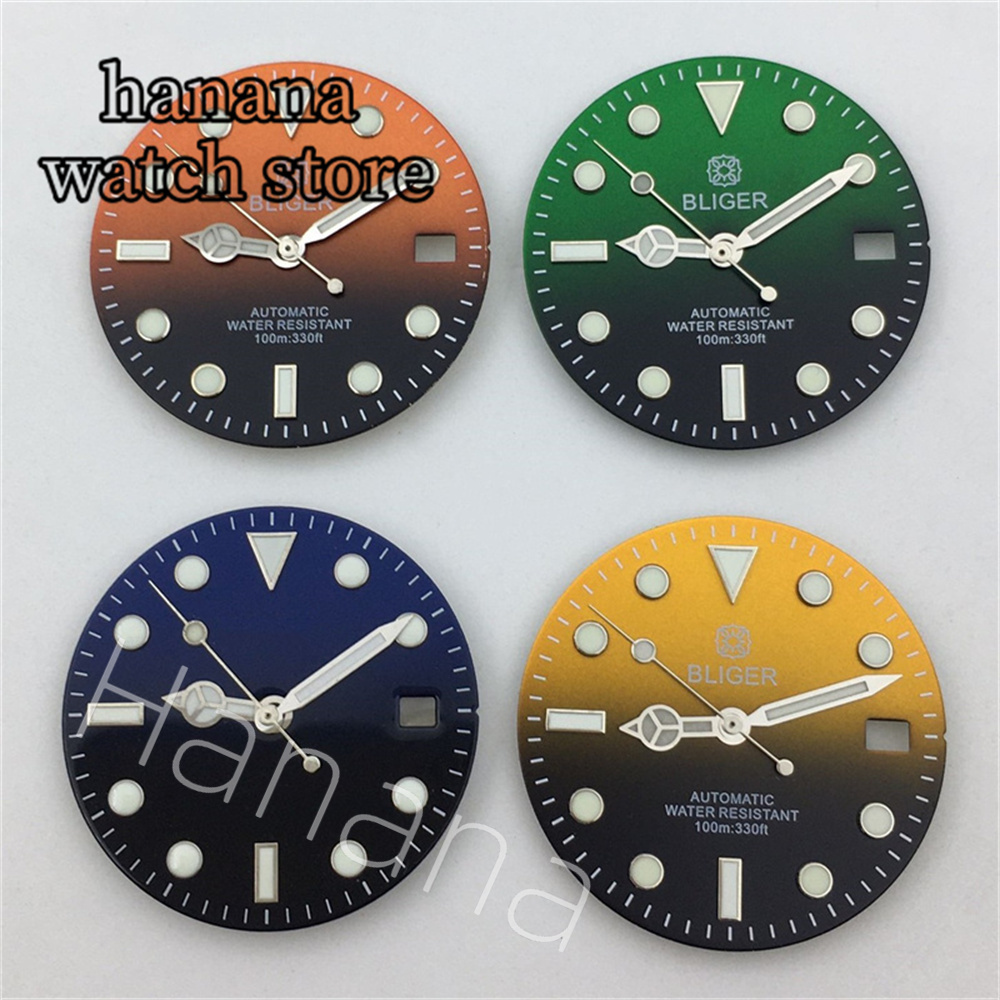 Dial Hitam Putih Hijau Biru Ab - Luxury Watch With Green Dial ulasan dan harga
