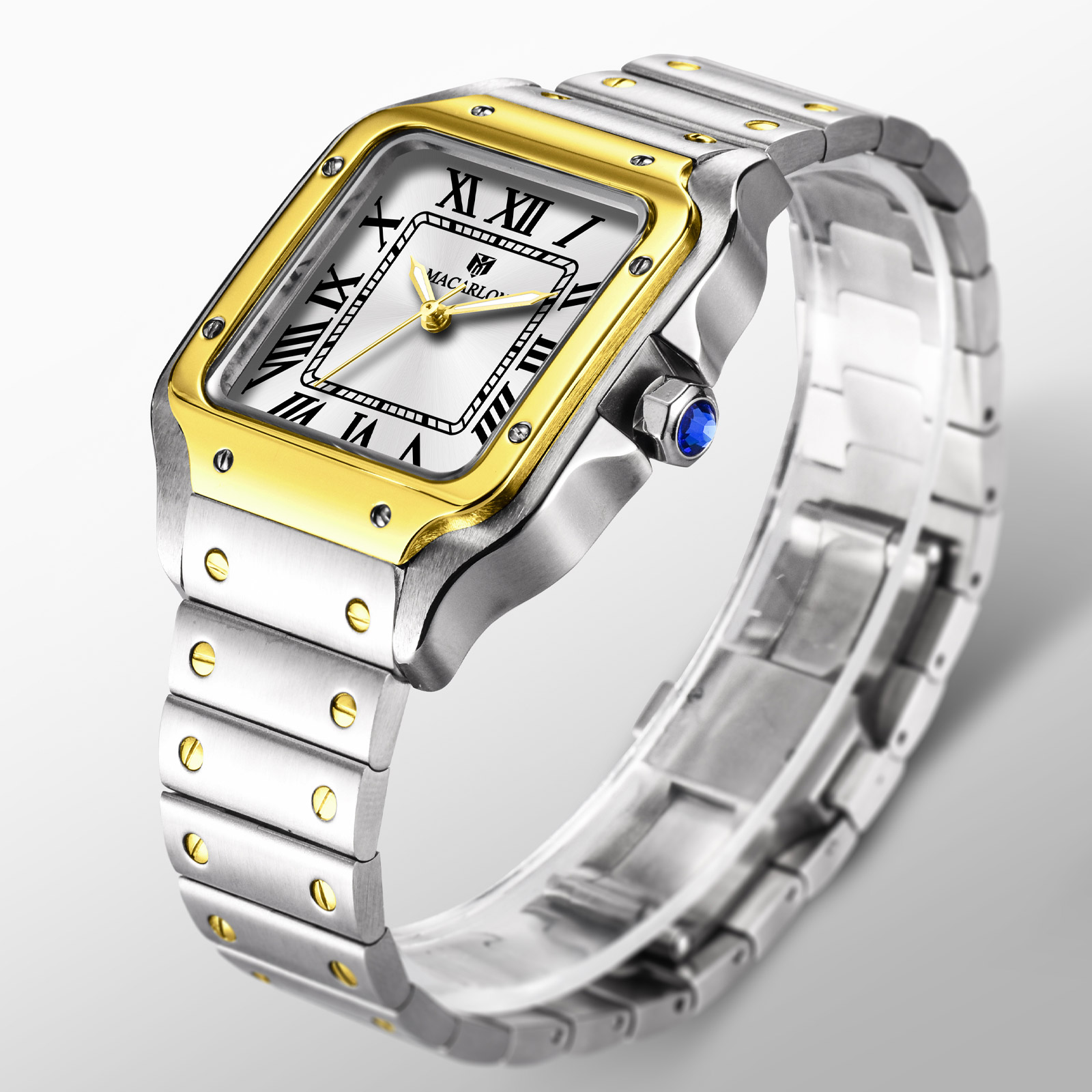 Jam Tangan Otomatis Pria MACAR - Luxury Watch In China ulasan dan harga