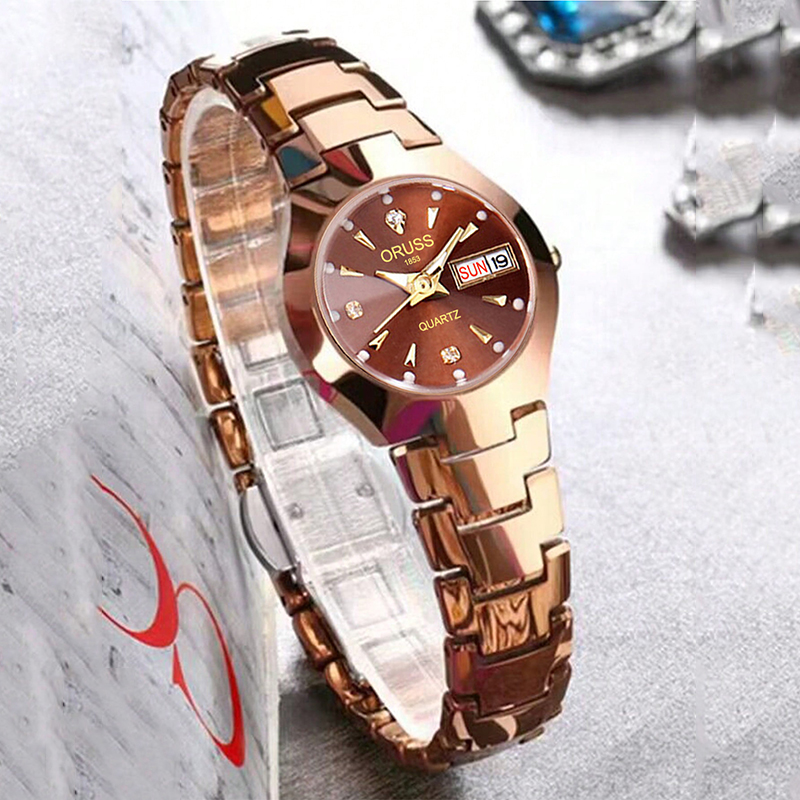 ORUSS jam tangan wanita bermer - Luxury Watch Brand For Women ulasan dan harga