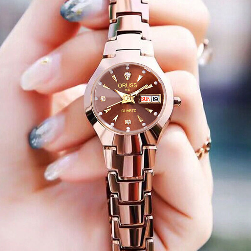 ORUSS jam tangan wanita bermer - Luxury Watch Brand For Women ulasan dan harga