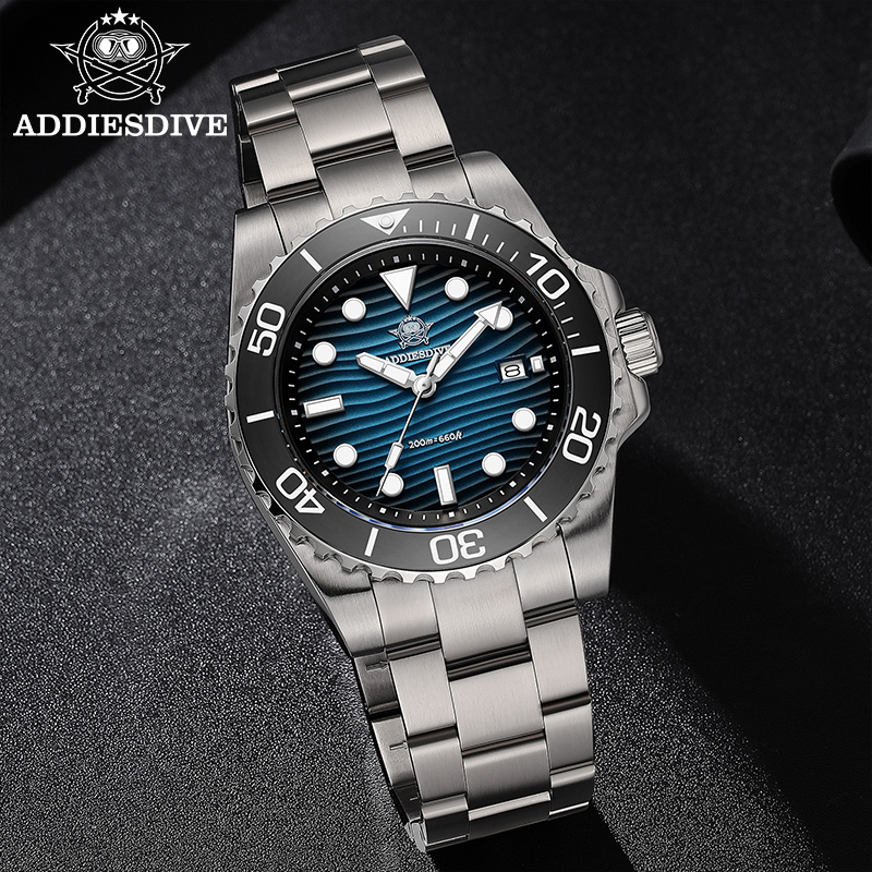 ADDIESDIVE Jam Tangan Kuarsa P - Luxury Watch With Green Dial ulasan dan harga