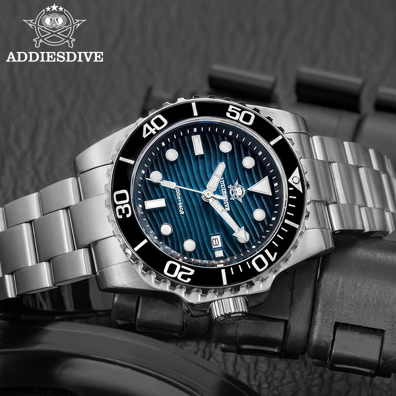 ADDIESDIVE Jam Tangan Kuarsa P - Luxury Watch With Green Dial ulasan dan harga